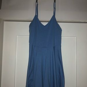 Sky blue dress